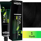 L'Oreal Professionnel Inoa Ammonia-Free Hair Color 1 Black 60g