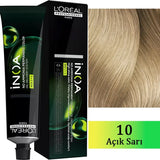 L'Oreal Professionnel Inoa Ammonia-Free Hair Color 10 Light Blonde 60g