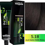 L'Oreal Professionnel Inoa Ammonia-Free Hair Color 5.18 60g