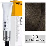 L'Oreal Professionnel Majirel Hair Color 5.3 Light Golden Brown 50ml