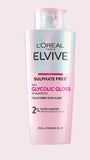 Loreal Elseve Glycolic Gloss Sulfate-Free Shampoo: Achieve Mirror-Like Shine & Gentle Cleansing With Glycolic Acid for Hair Strength