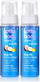 Lottabody Coconut Oil and Shea Wrap Me Foaming Curl Mousse , Creates Soft Wraps, Hair Mousse for Curly Hair, Defines Curls, Anti Frizz, 7 Fl Oz