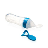 Babyjem Baby Squeeze Spoon - BPA-Free, One-Handed Feeding, Silicone Baby Feeding Utensils, Baby Feeding Accessories, Baby Feeding Spoon