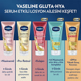 Vaseline Gluta-Hya SPF 50 Sunscreen Body Lotion: UVA/UVB Protection, Hydrating Hyaluronic Acid, Reduces Sunspots, Non-Greasy Formula