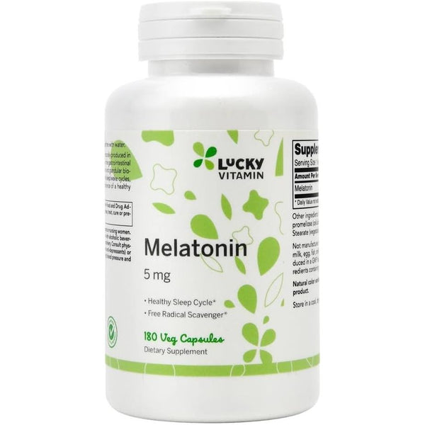 Lucky Brand - MELATONIN 5mg  VCAPS   180 VCAPS