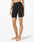 Lululemon Athletica Align High-Rise Short 8in (Black (8in), 6)