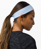 Lululemon Athletica Lululemon Fly Away Tamer Headband (Blue Linen)