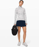 Lululemon Athletica Lululemon Pace Rival Mid Rise Skirt, 6, True Navy Tall