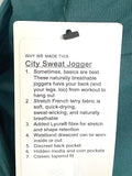 lululemon CITY SWEAT JOGGER (US, Alpha, Large, Regular, Regular, Green Jasper)
