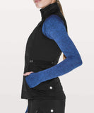 lululemon Down For It All Vest Sz 6 (Black)