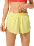 lululemon Find Your Pace Short 3" *Lined (Lemon Vibe, 12)