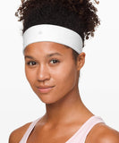 Lululemon Fly Away Tamer Headband (White)