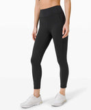 LULULEMON Invigorate High-Rise Tight 25" (Black, 0)