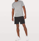 lululemon Men's Metal Vent Tech Short Sleeve Crew T-Shirt (Slate, L)