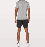 lululemon Men's Metal Vent Tech Short Sleeve Crew T-Shirt (Slate, L)