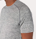 lululemon Men's Metal Vent Tech Short Sleeve Crew T-Shirt (Slate, XL)