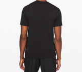 lululemon Mens Metal Vent Tech Short Sleeve Shirt (Black, S)
