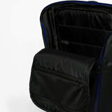 lululemon Men's More Miles Backpack 25.5Ll Can accommodate 17" laptop - Sturdy & Water-repellent - Heavy Duty -Blue Black