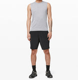 lululemon Men's T.H.E. Short (9" BLK (Linerless), S)