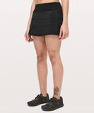Lululemon Pace Rival Mid Rise Skirt (Black, Size 8)