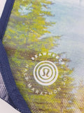 Lululemon "Rare Edition" Shopping Swimming Towel Yoga Dance Skates Gym Beach LARGE DOUBLE SIDED Reusable Tote Carryall