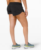 Lululemon Run Speed Up Short (Black, 10)