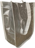 Lululemon Small Reusable Tote Carryall Gym Bag (White/Silver)
