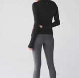 lululemon Swiftly Tech Long Sleeve Crew (Black, 4)
