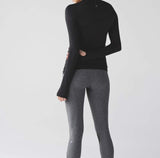 Lululemon Swiftly Tech Long Sleeve Crew (Black