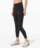 lululemon Wunder Train Hi-Rise Tight 25 Inch (US, Numeric, 4, Regular, Regular, BLK)