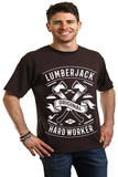 LumberJack Men's Bamboo Viscose/Organic Cotton Short Sleeve Graphic T-Shirt