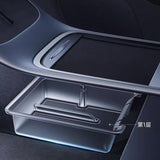 Center Console Storage Kits for Model Y Juniper / Model 3 Highland (2PCS) | TESERY