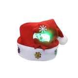 Luminous Christmas Hat Glowing Santa Claus, Snowman, Deer Christmas Hat