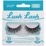 Lush Lash 3D Silk False Eyelashes Catwalk LU-625