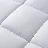 Lux Decor Collection Quilted Fitted Fully Cover Mattress Topper