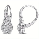 Luxury Eight Heart Earrings with Cubic Zirconia