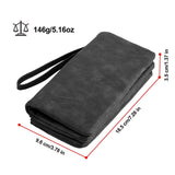 Luxury Women's Leather Clutch Wallet
