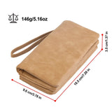 Luxury Women's Leather Clutch Wallet