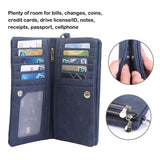 Luxury Women's Leather Clutch Wallet