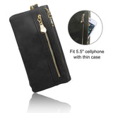 Luxury Women's Leather Clutch Wallet