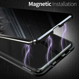 Privacy Screen Protector Case for Samsung Galaxy - Anti-Spy Magnetic Phone Case