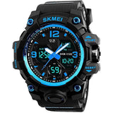 LYMFHCH Large Dual Dial Time Outdoor Army Wrist Watch Tactical
