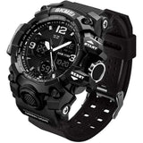 LYMFHCH Large Dual Dial Time Outdoor Army Wrist Watch Tactical