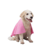 M-Pets Bathtime Quick-Dry Pet Towel Pink 64x43 cm