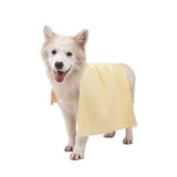M-Pets Bathtime Quick-Dry Pet Towel High Absorbency Yellow 64x43cm