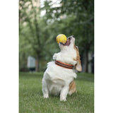 M-Pets Bloom Ball Durable E-TPU Dog Toy Yellow 7 cm