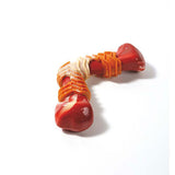 M-Pets Carnivore Boomerang Bone Bacon Scented Dog Toy Large