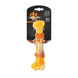 M-Pets Carnivore Ring Bone Bacon Scented Dog Chew Toy 17.8cm