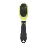 M-Pets Click & Groom Bristle Brush for Shiny Pet Coats 22cm