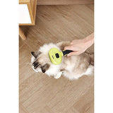 M-Pets Click & Groom Self-Cleaning Massage Brush 19.2x9x5.5cm